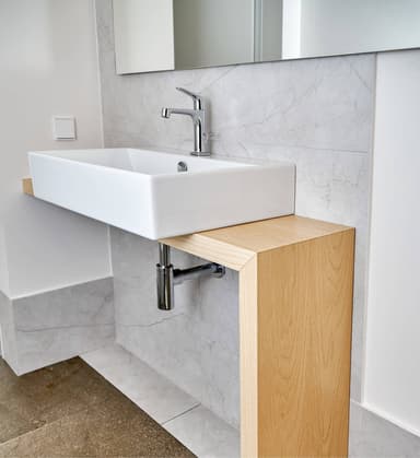 Rénovation de salle de bains par artisan plombier à Quartier Centre Aix-En-Provence